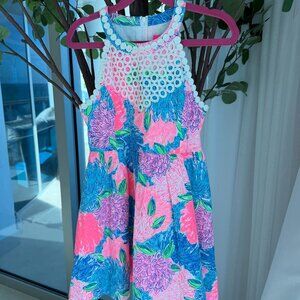 Lilly Pulizer Girls Floral Size 7 Dress